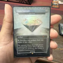 Chaos Emerald - Lotus Petal (7037) Secret Lair Drop Foil - Image 1