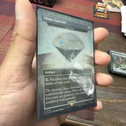 Chaos Emerald - Lotus Petal (7037) Secret Lair Drop Foil - Image 2