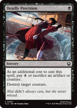 x4 Deadly Precision - Foil C MTG Avatar: The Last Airbender M/NM, English - Image 1