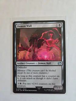 Demon Wall - Final Fantasy - NM - MTG Magic - Uncommon - Creature - Image 1