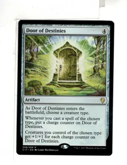 MTG SkeenAB Door of Destinies from Commander 2017. NM. - Image 1
