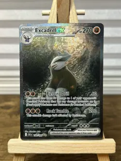 Excadrill EX SIR 168/086 Black Bolt Pokemon TCG English NM Near Mint - Image 1