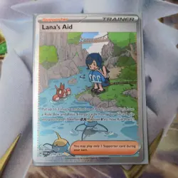Lana's Aid Special Illustration Rare #219/167 Pokemon TCG Twilight Masquerade - Image 1
