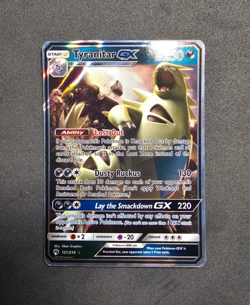 Pokemon TCG - SM Lost Thunder Tyranitar GX 121/214 - Near Mint - Image 1