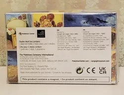Pokemon Center x Van Gogh Museum Pikachu TCG Accessories Box - Sealed NWT 6"... - Image 4