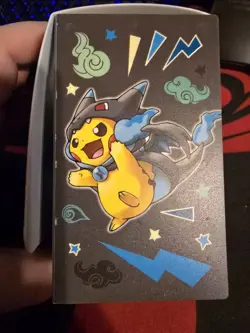 Poncho Pikachu Mega Charizard X New Deck Box Pokemon Center Japanese Exclusive - Image 2