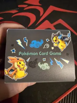 Poncho Pikachu Mega Charizard X New Deck Box Pokemon Center Japanese Exclusive - Image 4