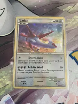 Latias - (Cracked Ice Holo) HGSS10 Hgss Holo-Pokemon TCG - Image 1