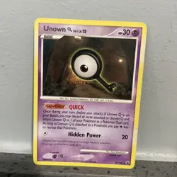 Pokemon TCG Unown [Q] 49/100 Majestic Dawn Regular - mp - Image 1