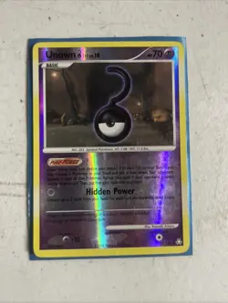 Pokemon TCG - Unown U Reverse Holo 82/146 Legends Awakened Uncommon - Image 1