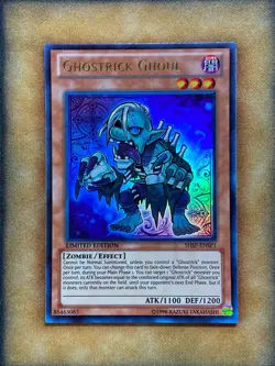 Yugioh Ghostrick Ghoul SHSP-ENSP1 Ultra Rare Limited Edition LP - Image 1