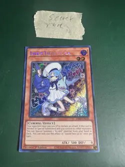 Yugioh LiveTwin Lil-la RA04-EN036 Secret Rare 1st Ed Near Mint - Image 1