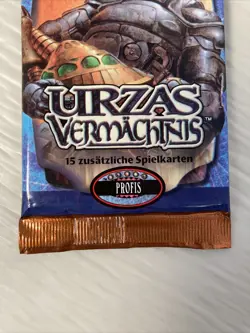 MTG Magic The Gathering GERMAN Urza’s Legacy Factory Sealed Booster Pack See Pic - Image 2
