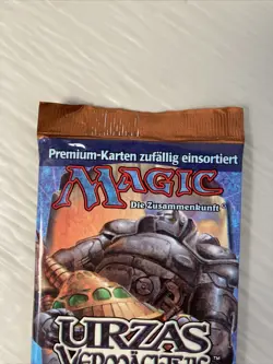 MTG Magic The Gathering GERMAN Urza’s Legacy Factory Sealed Booster Pack See Pic - Image 3