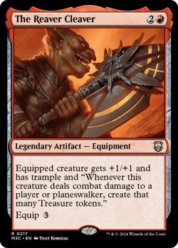 The Reaver Cleaver Modern Horizons 3 Commander HEAVILY PLD Rare CARD ABUGames - Image 1