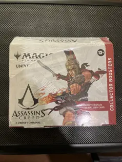 Magic the Gathering Assassin’s Creed Collector Booster Box Sealed - Image 1