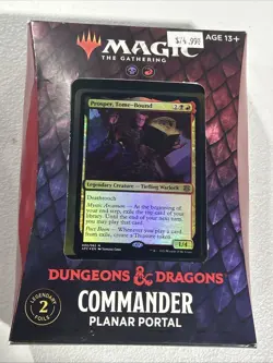 NIB MTG Commander Deck Dungeons and Dragons Magic Prosper, Tome-Bound Sealed NEW 630509982677 - Image 1