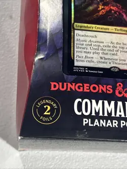 NIB MTG Commander Deck Dungeons and Dragons Magic Prosper, Tome-Bound Sealed NEW 630509982677 - Image 2