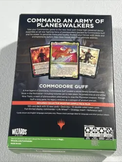 Commander 2023 Commodore Guff Magic The Gathering Deck Sealed Pack Promo LOTR - Image 3