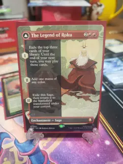 The Legend of Roku (Borderless) - [Avatar: The Last Airbender] MTG Magic ?? - Image 1