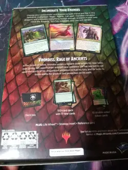 Magic the Gathering Draconic Rage Dungeons Dragons Commander Deck Sealed - Image 3