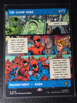 MTG The Clone Saga 0219 NON FOIL Borderless Rare - Image 1
