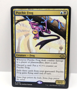 Psychic Frog - Modern Horizons 3 - Rare - Creature - Regular - Promo - MH3 199 - - Image 1