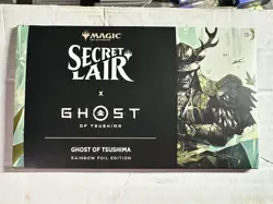Secret Lair x Ghost of Tsushima RAINBOW FOIL PlayStation MTG SEALED - Image 1