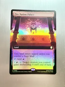 Fire Nation Palace - 389 - MTG Avatar: Last Airbender - Extended Art - FOIL - Image 1