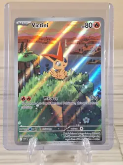 Victini 208 Sv: Scarlet & Violet Promo Cards Full Art Holo NM - Pokemon Tcg - Image 1