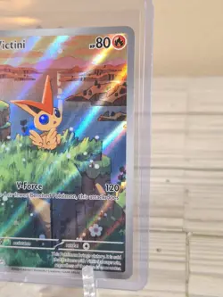 Victini 208 Sv: Scarlet & Violet Promo Cards Full Art Holo NM - Pokemon Tcg - Image 3