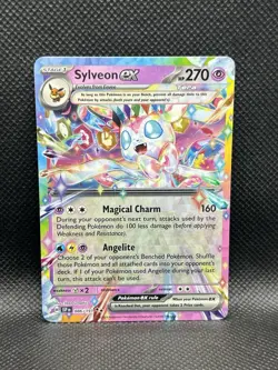 Sylveon ex 086/191 DOUBLE RARE HOLO Surging Sparks Sv08 Pokemon English Foil TCG - Image 3