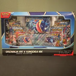 Pokemon TCG Greninja ex and Kingdra ex Special Collection Box New Sealed - Image 1