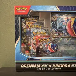 Pokemon TCG Greninja ex and Kingdra ex Special Collection Box New Sealed - Image 2