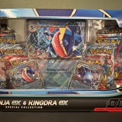Pokemon TCG Greninja ex and Kingdra ex Special Collection Box New Sealed - Image 3