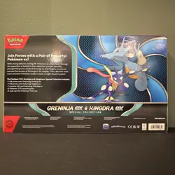 Pokemon TCG Greninja ex and Kingdra ex Special Collection Box New Sealed - Image 5