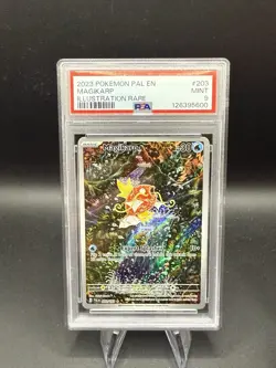 Pokemon TCG Magikarp Scarlet & Violet Paldea Evolved Holo Card 203/193 PSA 9 - Image 1
