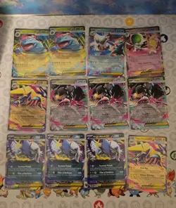 Pokemon TCG Mixed Lot (Mega EX Cards (12x) Mega Evolutions - Image 1