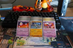 500+ Bulk Modern Pokemon Card Lot Reverse or Regular Holos ONLY! - Image 1