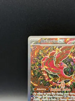 POKEMON PHANTASMAL FLAMES ORICORIO EX BLACK STAR PROMO 024 - Image 2