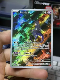 #2 Mewtwo 052 Black Star Promo 2023 151 UPC Holo Rare IR Pokemon Card TCG - Image 3