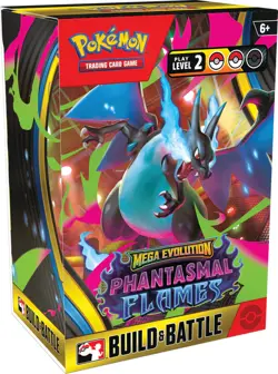 Pokemon Mega Evolution: Phantasmal Flames - Build & Battle Box English Factory - Image 1