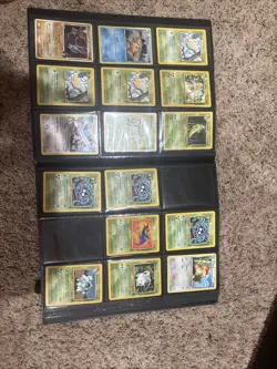 Pokemon TCG Vintage 1999-2003 Mixed Card Binder Shadowless/First Edition - Image 1