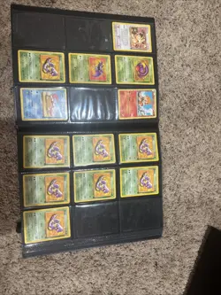 Pokemon TCG Vintage 1999-2003 Mixed Card Binder Shadowless/First Edition - Image 2