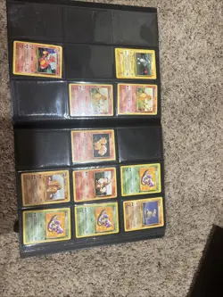 Pokemon TCG Vintage 1999-2003 Mixed Card Binder Shadowless/First Edition - Image 3