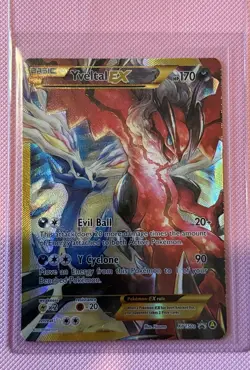 Yveltal EX XY150a Full Art Ultra Rare Black Star Promo Pokemon - Image 1