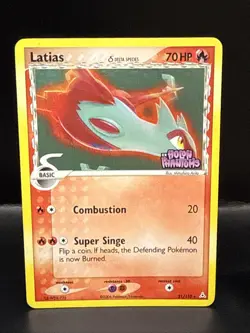 Pokemon Latias (Delta Species) 21/110 Holon Phantoms Reverse Holo Stamped - Image 1