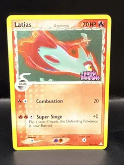 Pokemon Latias (Delta Species) 21/110 Holon Phantoms Reverse Holo Stamped - Image 2