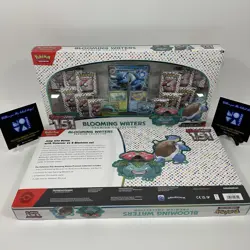 Pokemon 151 Blooming Waters Premium Collection Scarlet & Violet Lot Of 2 Sealed - Image 2