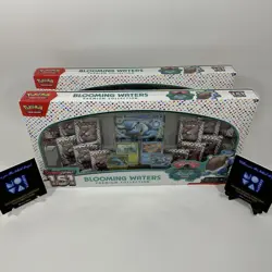 Pokemon 151 Blooming Waters Premium Collection Scarlet & Violet Lot Of 2 Sealed - Image 3